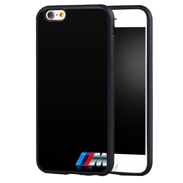 Soft TPU Silicone Protective case Cover For iPhone X 8 7 7Plus 6 6S Plus 5 5S 5C SE Slim bmw jacket M car logo Back Shell |
