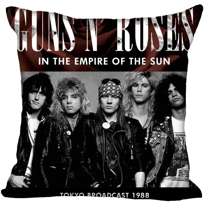 Чехол для подушки Guns N Roses домашний декоративный чехол на невидимый молнии s 40x40 45x45