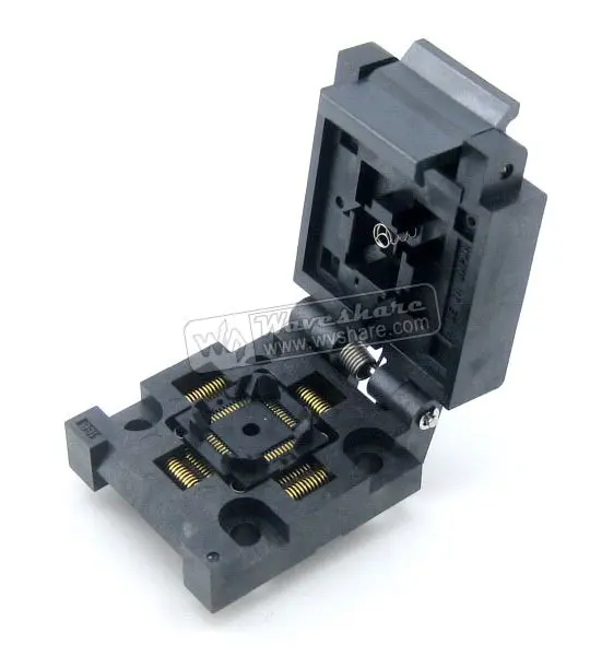 QFP48 TQFP48 LQFP48 FPQ 48 0.5 06 Enplas IC тестовый сгорающий адаптер розетки 0 5 Шаг|adapter|adapter