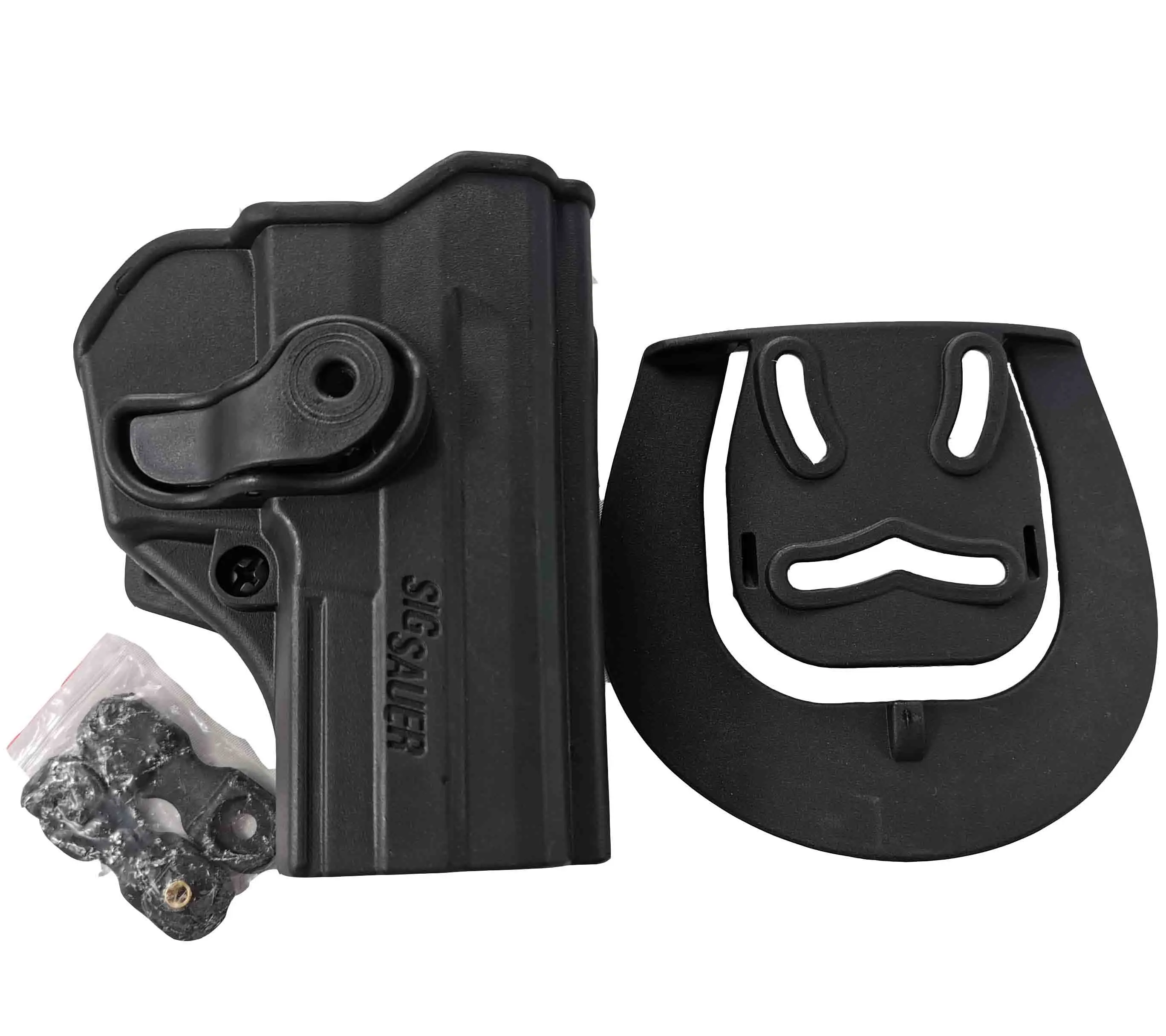 Totrait тактический страйкбол P1290 полимер удержание Roto талии кобура для Sig Sauer Pro SP2022/SP2009/P220/P09 - Цвет: Black