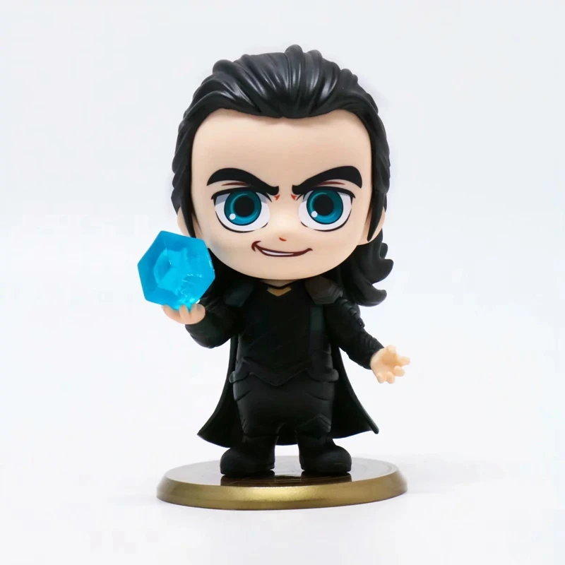 The Avengers Loki Miniatures Marvel 10cm Action Figures Figurines Kids Toys Captain America Doctor Dr Strange Thor Super Hero | Игрушки и
