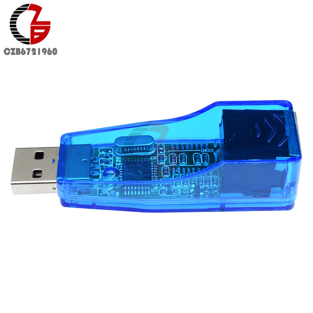 Ethernet адаптер с USB 2 0 на RJ45 сетевая карта сетевой LAN разъем RD9700 для Windows 7/8/10/XP|usb adapter