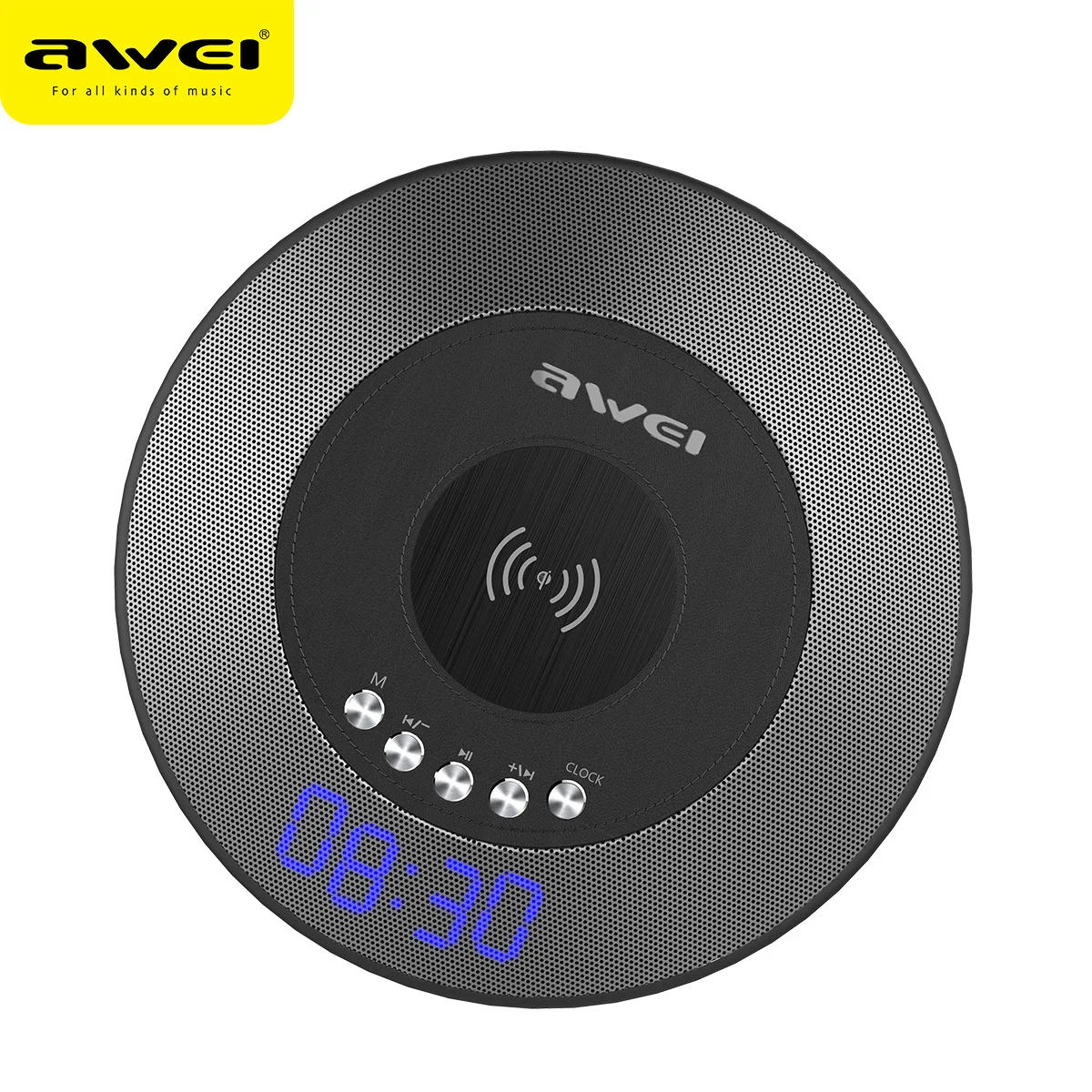 AWEI Y290 Bluetooth динамик с беспроводным зарядным устройством мини портативный динамик s водонепроницаемый звуковой ящик 5 шт./лот