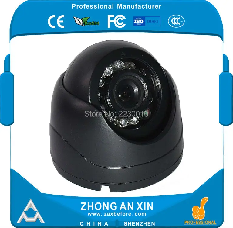 720P HD инфракрасное ночное видение пластиковая мини купольная Автомобильная