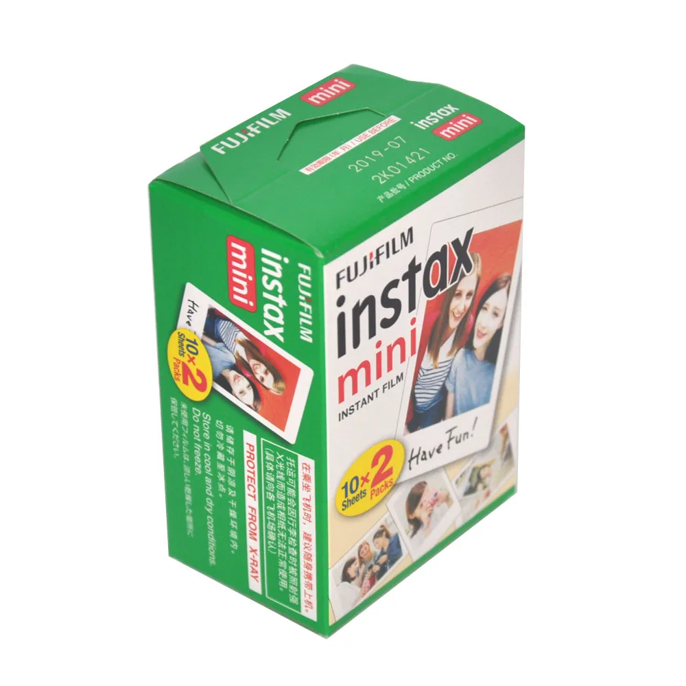 5 шт. в упаковке, оригинальная пленка Fujifilm Instax Mini 9 для мини 8 7s 25 70 90, мгновенная пленка Fuji для камеры, фотобумага с белыми краями, 50 шт. листов
