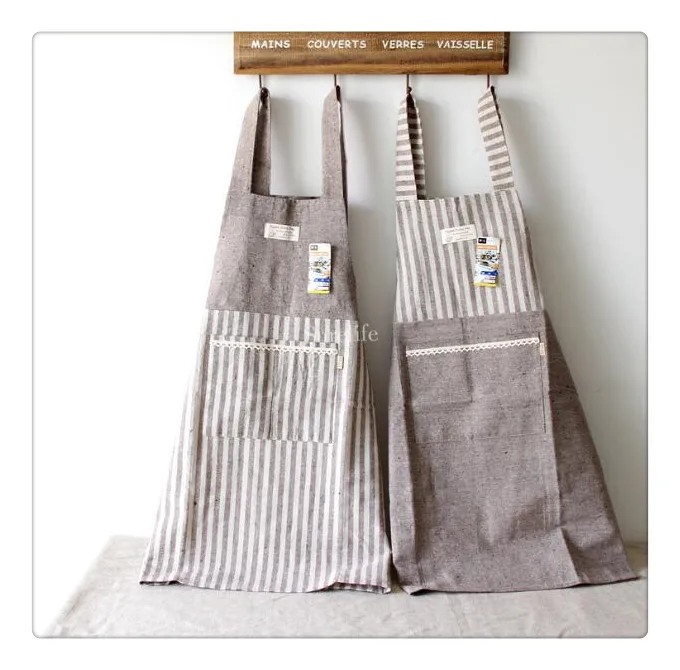 1 шт. Женский хлопковый фартук в японском стиле|apron women|retro kitchen apronspinafore apron |