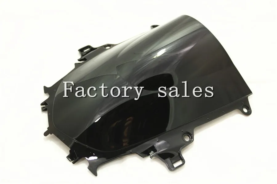 

HotSale For Yamaha YZF 1000 R1 2015 2016 Black Windshield WindScreen Double Bubble 15 16 CC RR YZFR1 YZF1000