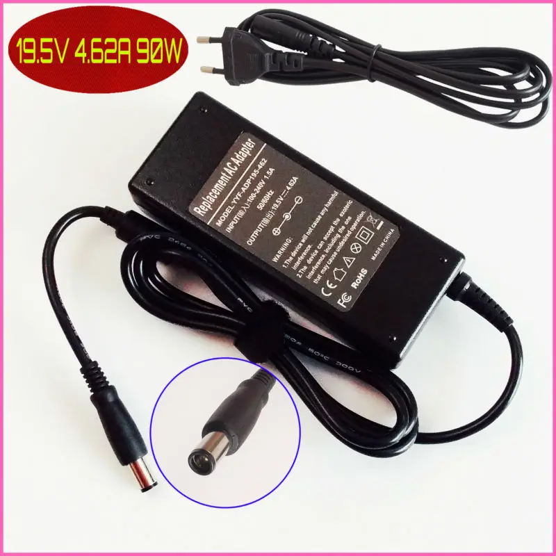 

For Dell Inspiron 15r 17r 14v 15v M101z M102z M301z 19.5V 4.62A Laptop Ac Adapter Charger POWER SUPPLY Cord