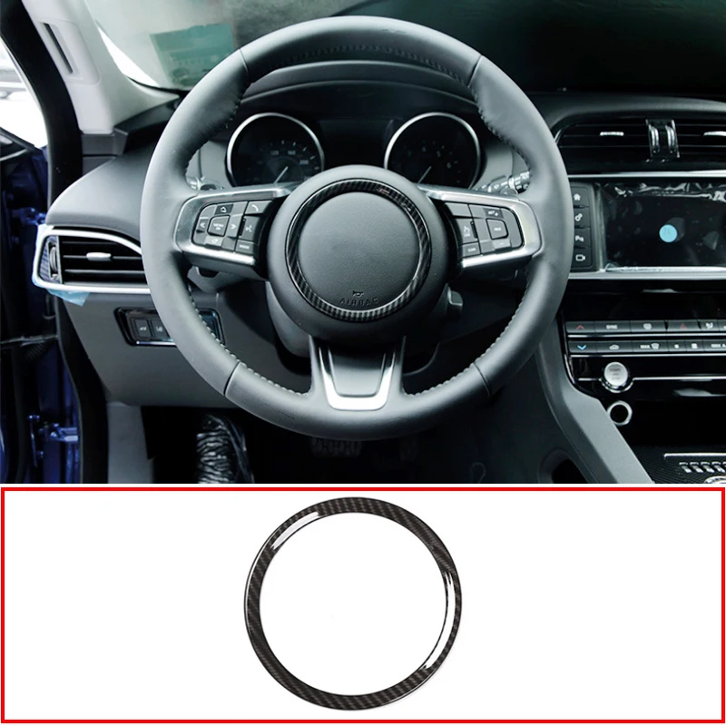 Для Jaguar XF XE F PACE TYPE L интерьер автомобиля рулевое колесо украшение эмблема