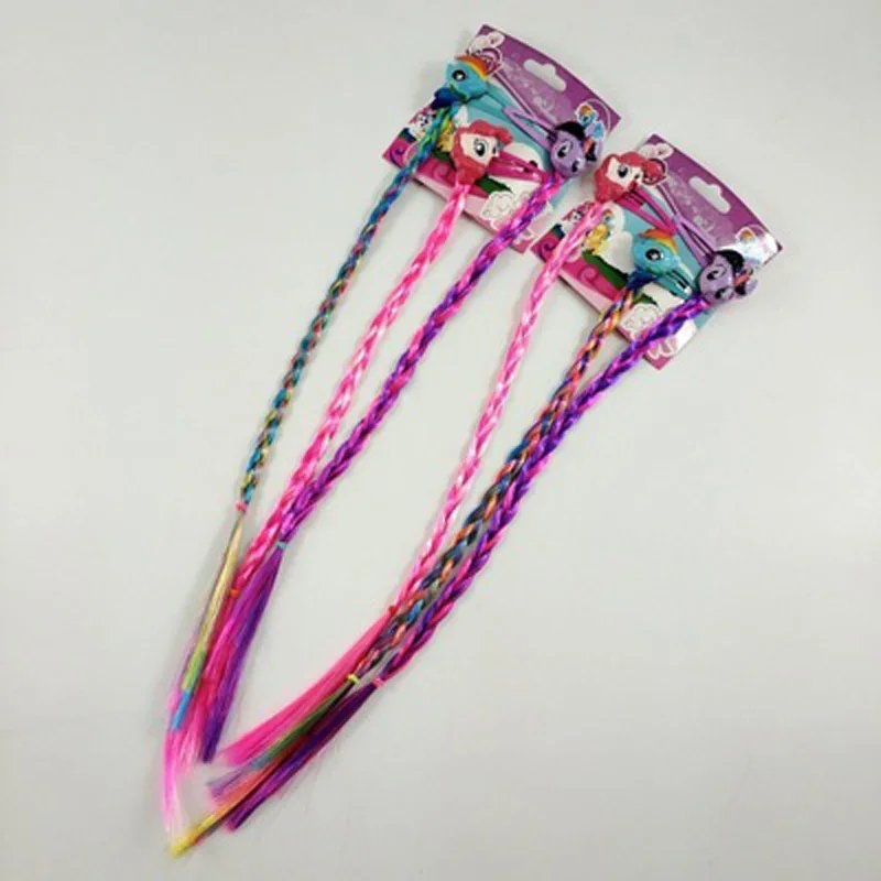 Девушка косичка косплэй Искусственные парики аксессуары COS головной убор на