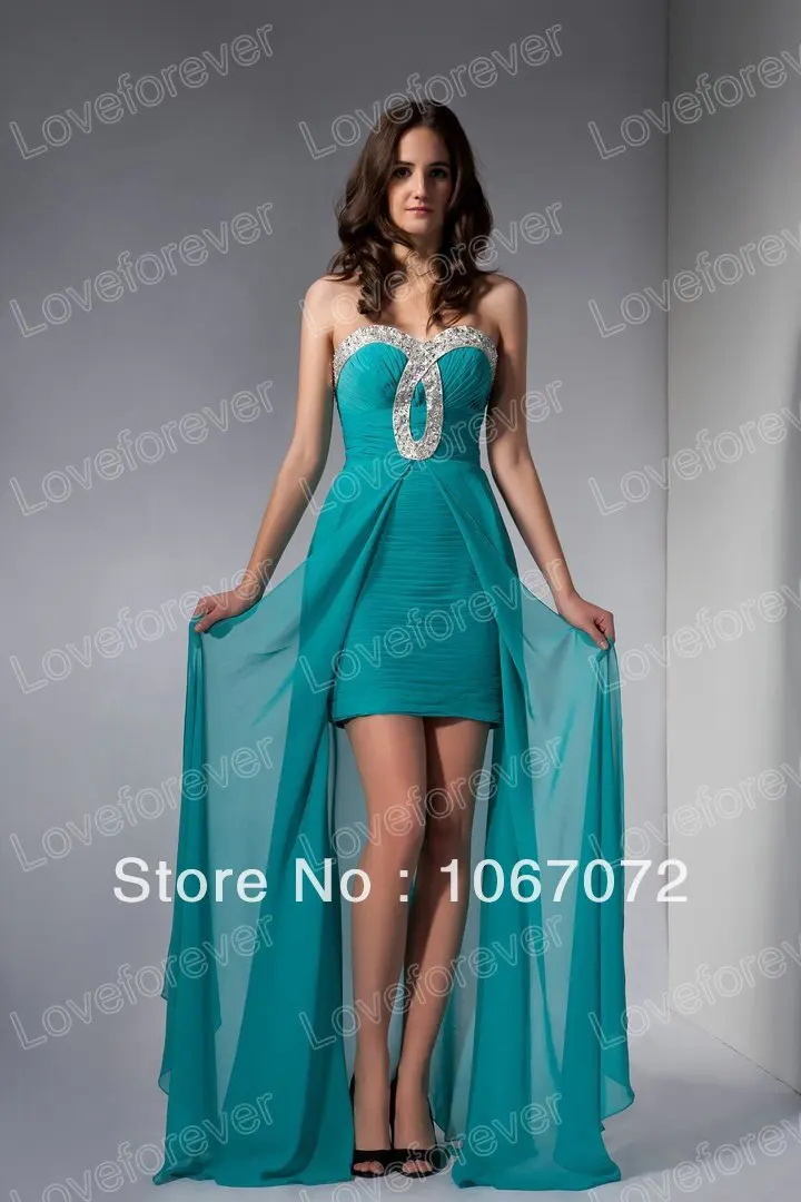 US size2 4 6 8 10 12 14 16 Ready To Ship Real Model Prom Front Short and Long Back Dress | Свадьбы и торжества