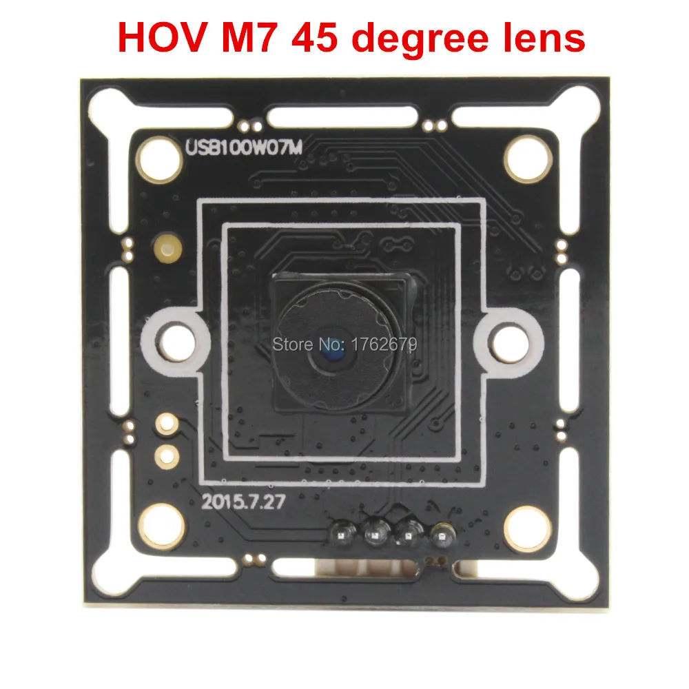 M7 45 градусный объектив MJPEG 30fps 1280X720 высокоскоростной USB 2 0 Ominivision OV9712 чипы модуль