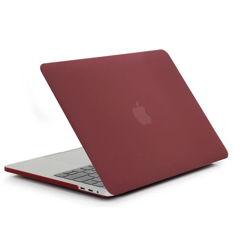Модный чехол для ноутбука Macbook air Retina 11 12 13 15 New Pro A1706 A1989 A1990 Матовый Жесткий