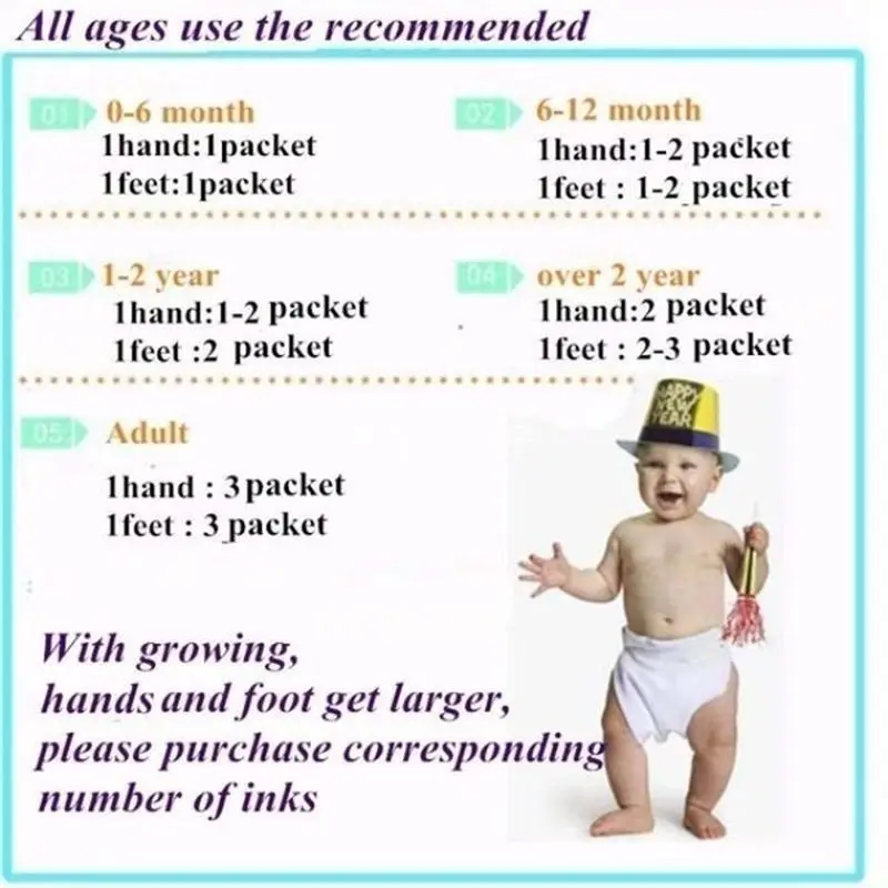 Ульсветильник мягкая глина для сушки на воздухе детей набор отпечатков рук и ног