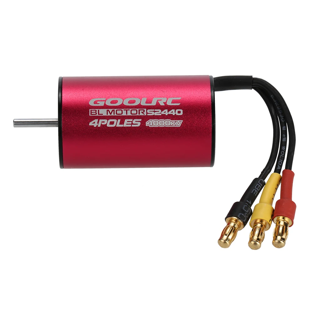 Бесщеточный бесщеточный двигатель GoolRC S2440 4000KV для автомобиля 1/18 1/16 RC | Игрушки и