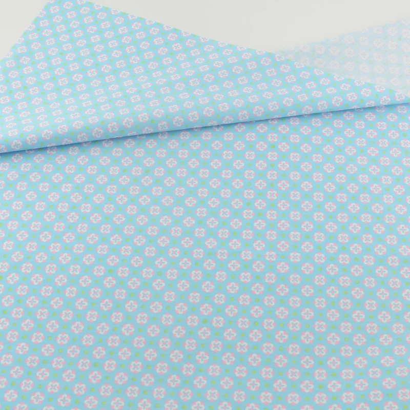 Домашний текстиль лоскутное шитье синяя хлопковая ткань для шитья постельное