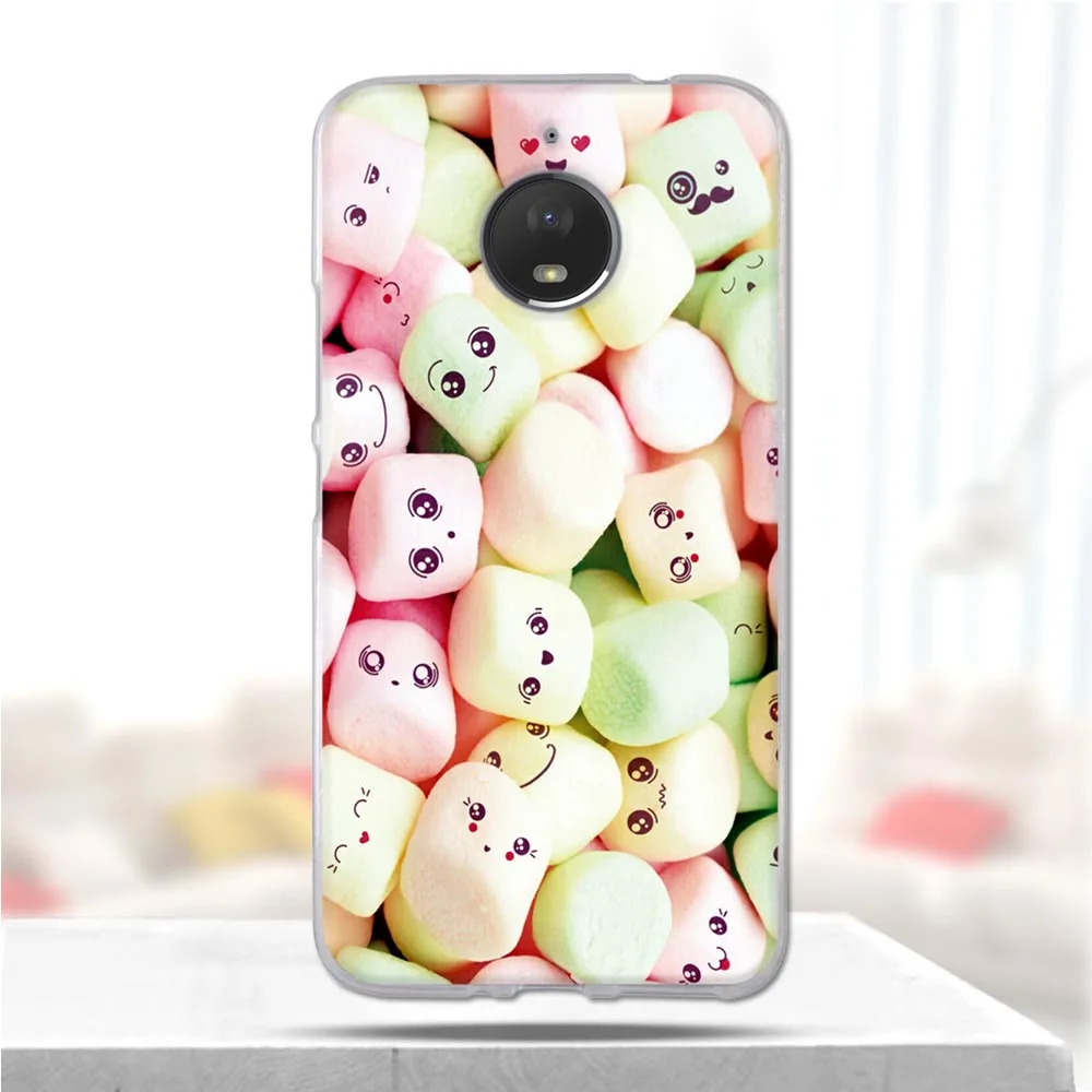 Для Motorola Moto E4 Plus чехол 5," силиконовый мягкий ТПУ чехол для Moto E4 Plus чехол для Motorola Moto E Plus(4th Gen.) Coque - Цвет: 22