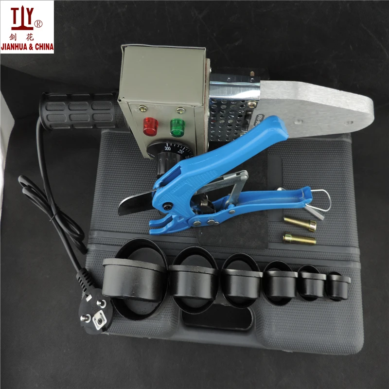 Аппарат для сварки труб с контролем температуры 220 В 20 63 мм|pipe welding machine|plastic pipe