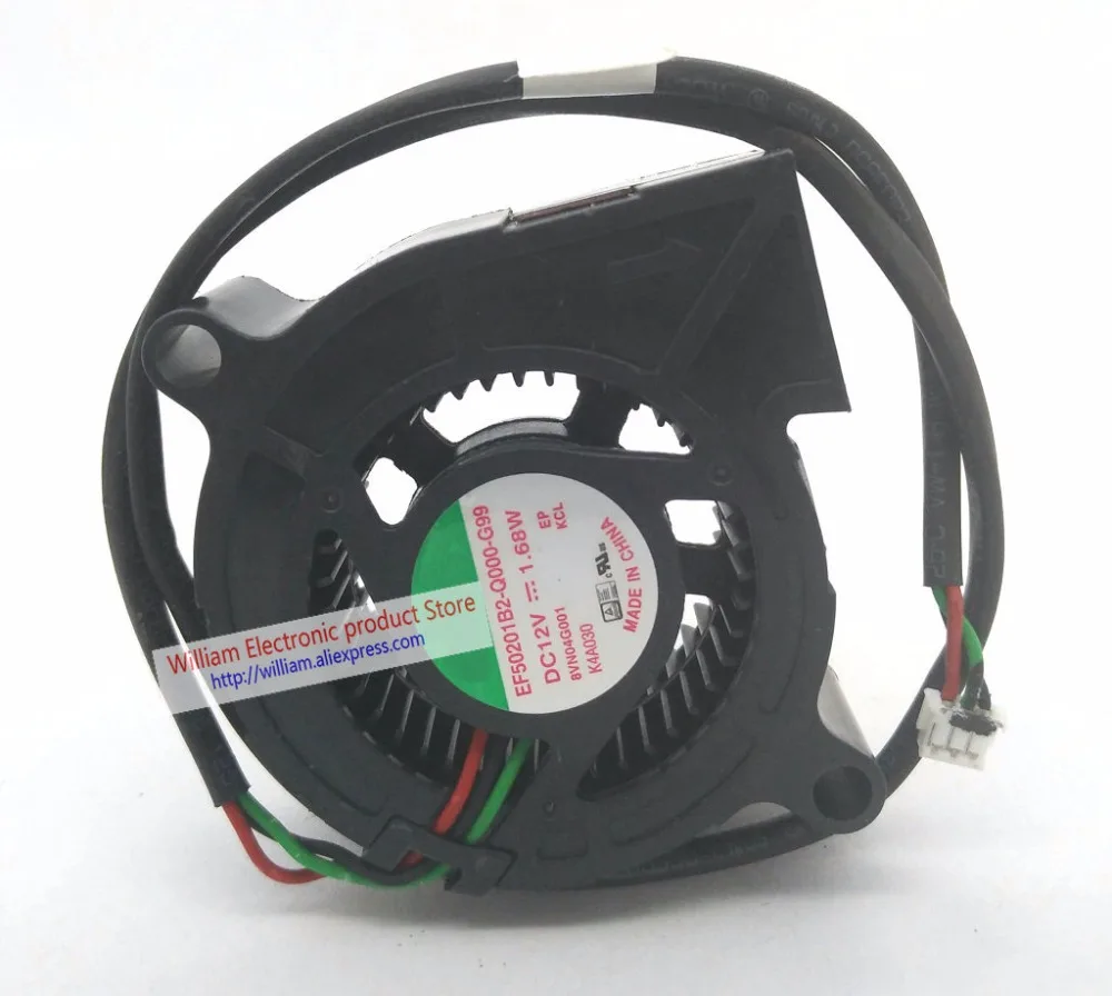 Новый оригинальный EF50201B2 Q000 G99 50*20 мм DC12V 1 68 Вт светодиодный проектор Вентилятор