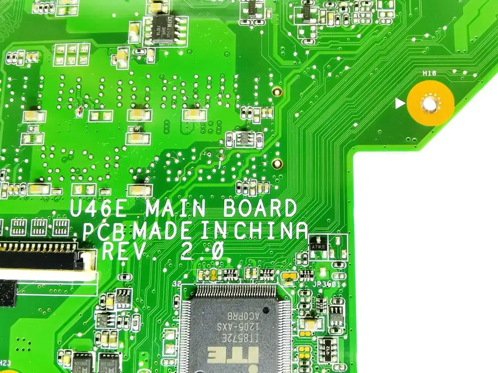 

Original for ASUS U46E laptop motherboard U46E HM65 REV 2.0 tested good free shipping