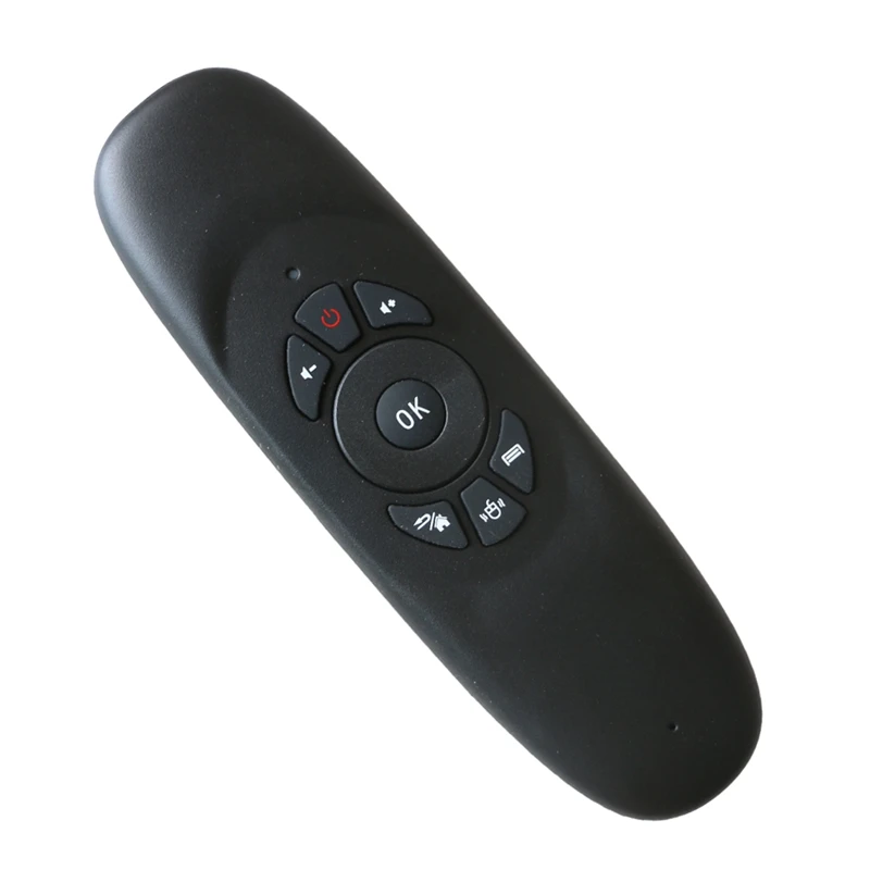 Беспроводная игровая клавиатура Wechip C120 Fly Air mouse, Android пульт дистанционного управления, перезаряжаемый 2,4 ГГц для Smart tv box/Mini PC/tv
