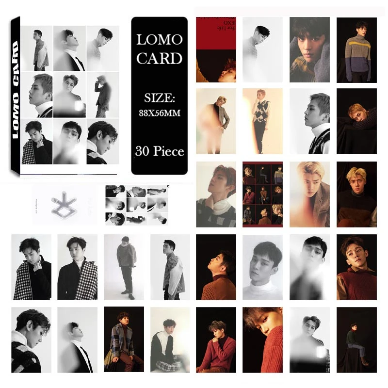 Оптовая продажа KPOP Fan EXO EXO-K EXO-M XOXO WOLF EXODUS альбом с передозировкой маленькие карты
