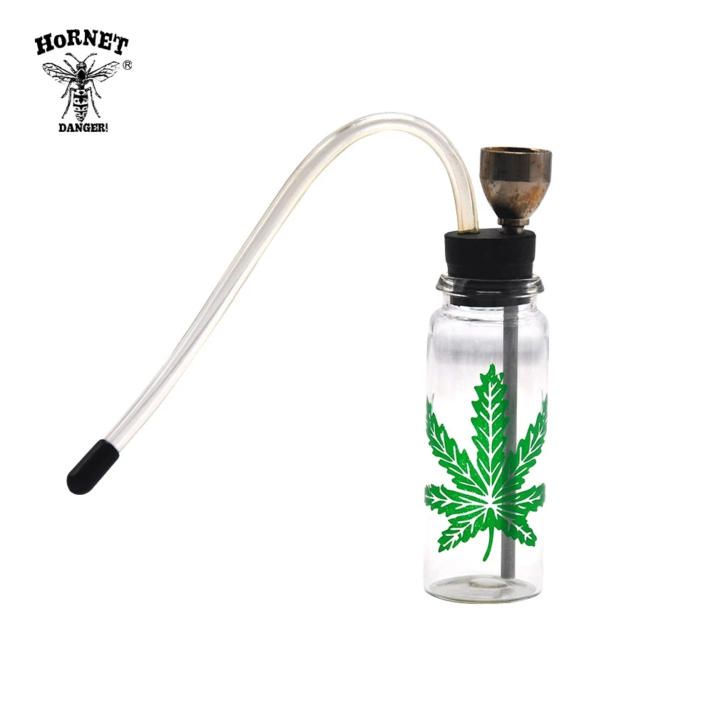 HORNET Premium Glass Smoking Pipe Water Pipes For 17MM Portable Metal Tobacco Hookah Shisha Tube Part Accessories |