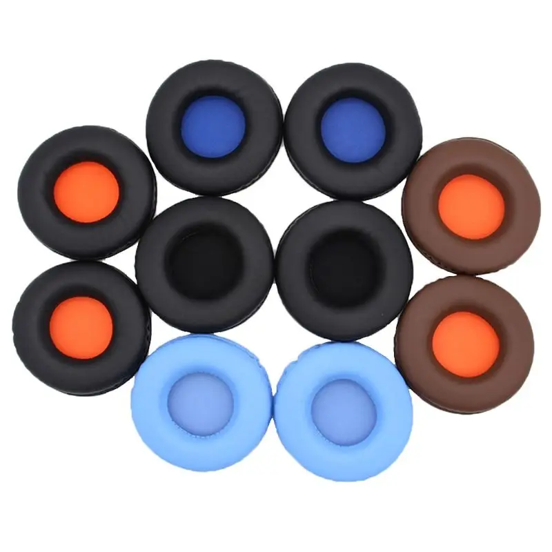 1 Pair Universal Earpad Earphone Foam Ear Pads Cups Cover Cushion Replacement for Skullcandy Hesh 1.0 2.0 Bluetooth Wireless Hea|Аксессуары