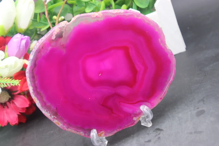 148 грамм кварцевого хрустального агата подставка под чашку предметы интерьера