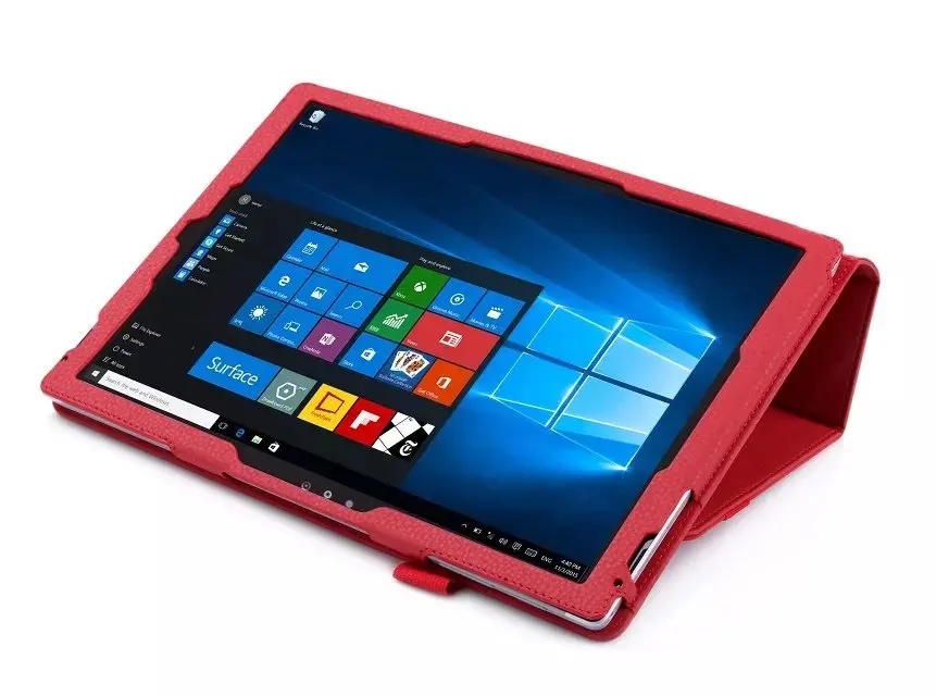 Роскошный кожаный чехол для microsoft Surface pro 3 Pro 4, умный чехол для Surface Pro 5 pro 6 Pro 7, чехол-подставка для планшета+ ручка