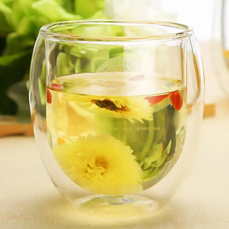 400ml Handmade Healthy Double layers Coffee Tea Cups | Дом и сад
