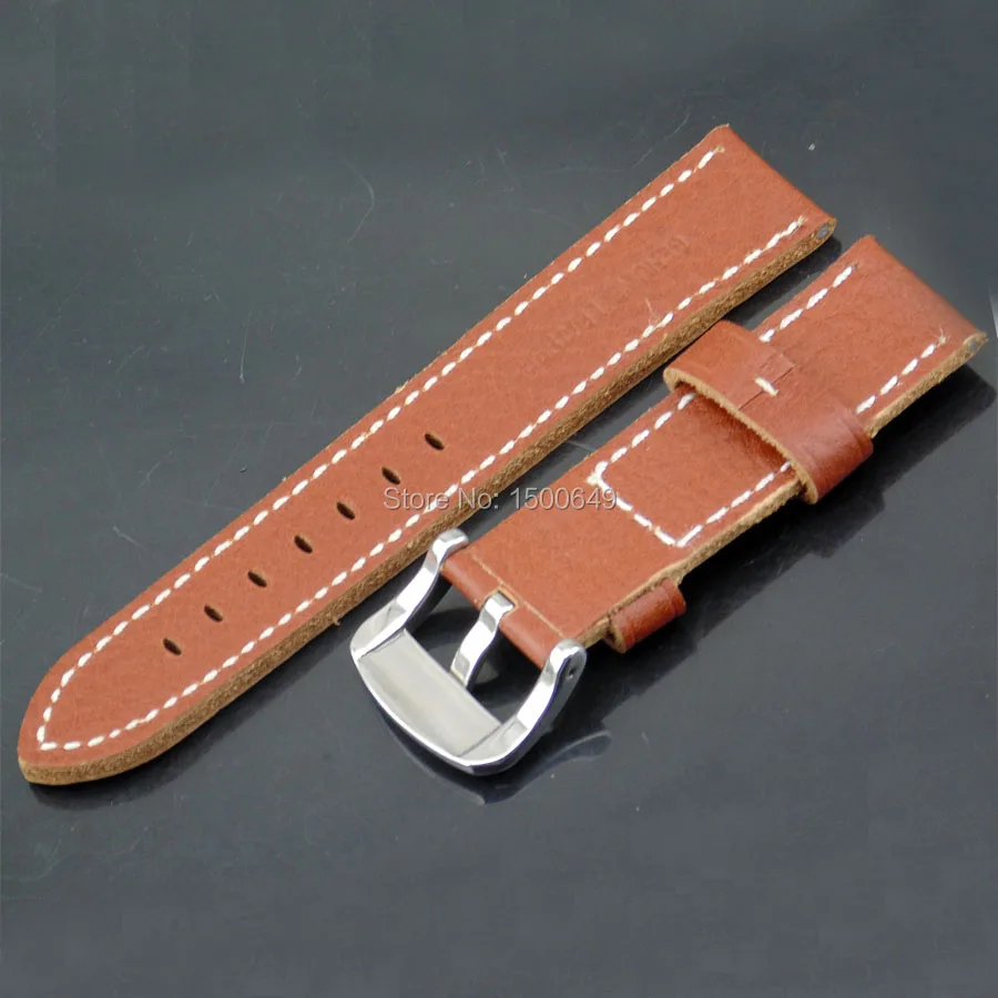 23 мм кожаный ремешок для часов 44 чехол P513|leather strap watchband|22mm leather strapleather |
