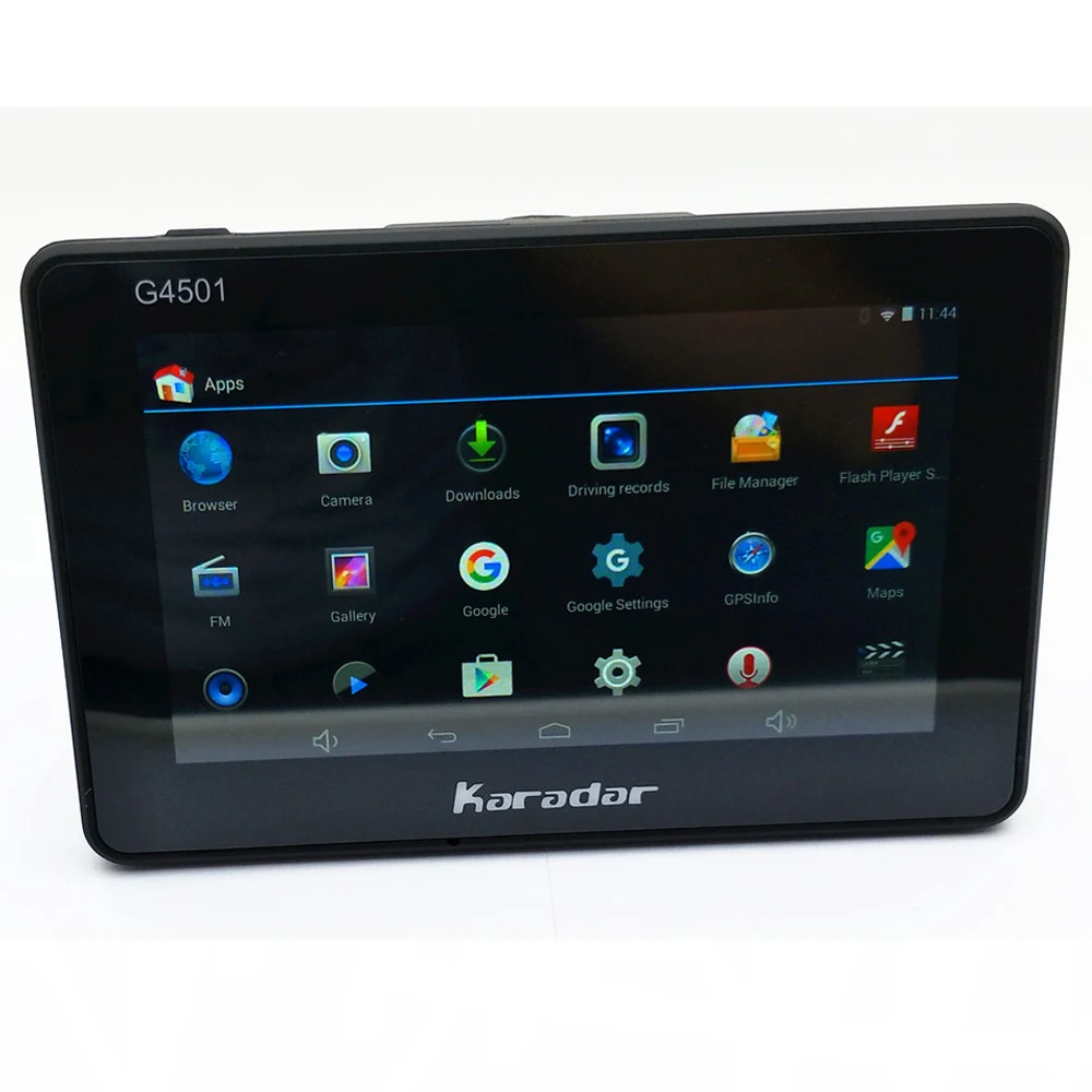 Karadar Автомобильный видеорегистратор gps навигация Android 4.4.2 с Wifi g-сенсор Full HD1080P камера Автомобильный видеорегистратор бесплатное обновление карты