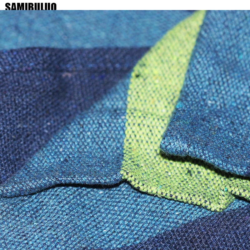 Холст ткань двойной гамак опрокидывание Предотвращение красочные Открытый