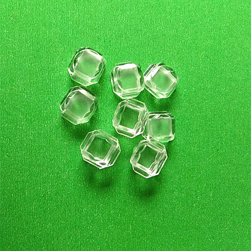 10 шт. шестигранные линзы для лампы 5050 SMD размер 10*9*4 мм матовая туманная
