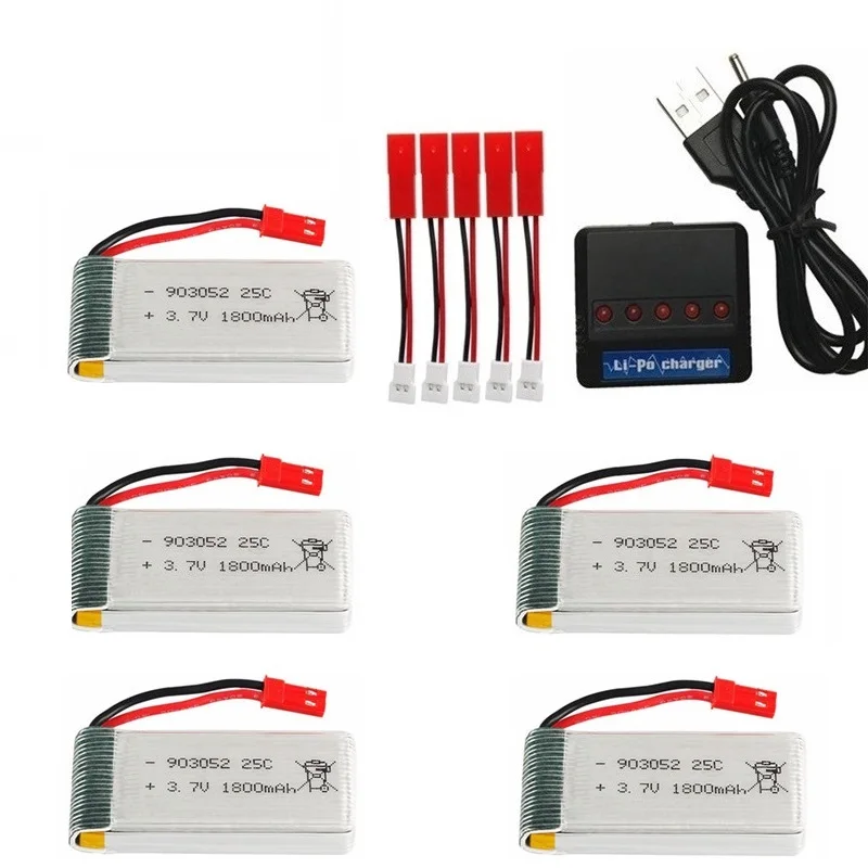1800 мАч 3,7 в lipo Батарея для KY601S SYMA X5 X5S X5C X5SC X5SH X5SW X5UW X5UC M18 H5P H11D H11C T64 T04 T05 F28 F29 T56 T57