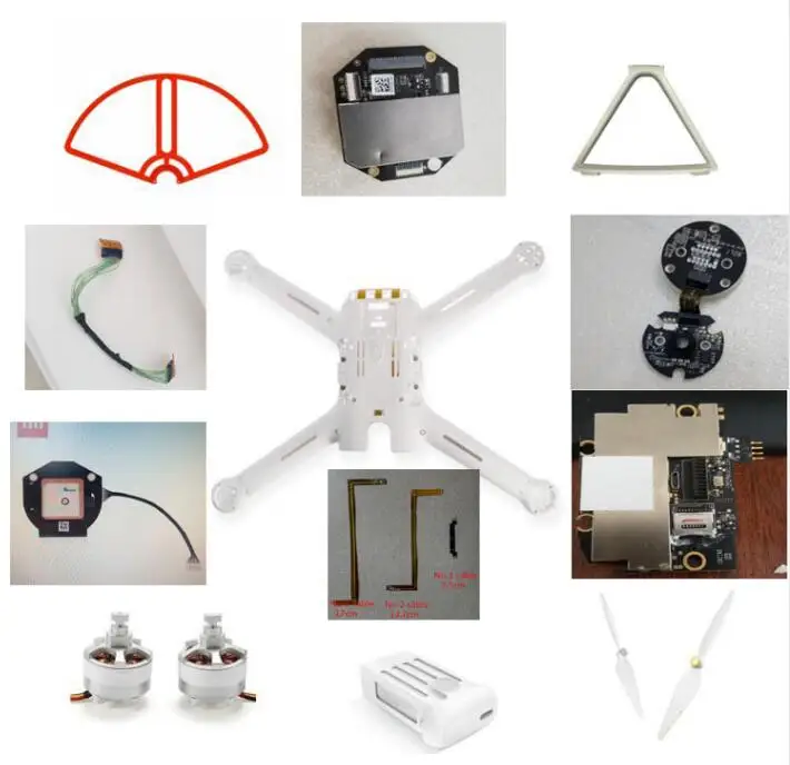 Квадрокоптер с дистанционным управлением 4K версия запасные части Корпус Корпуса