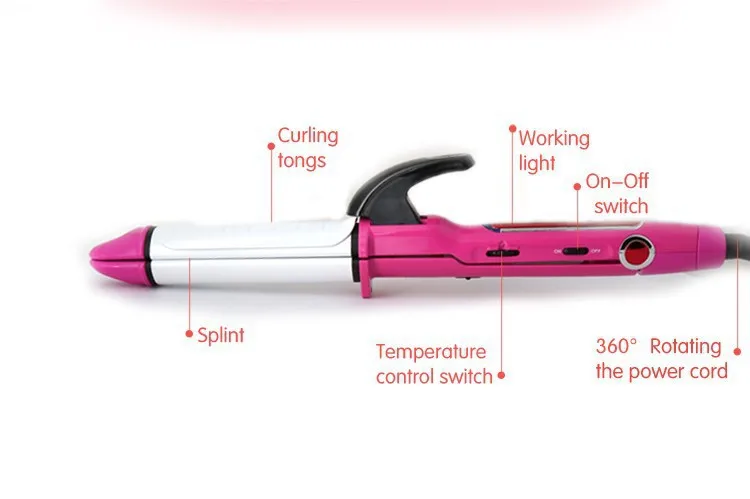 2 в 1 выпрямитель для волос щипцы завивки Инструменты укладки kemei