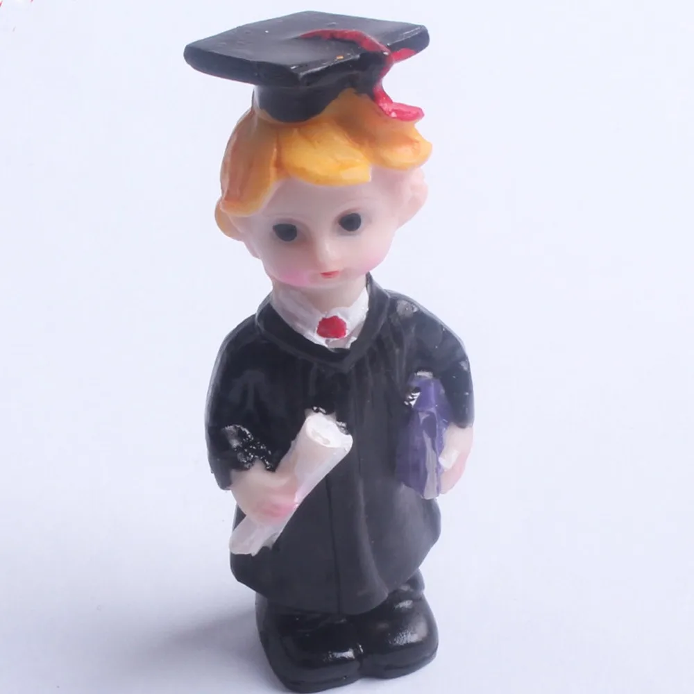 2 шт. одна пара Градуированный орнамент для мальчика и девочки фигурка из смолы