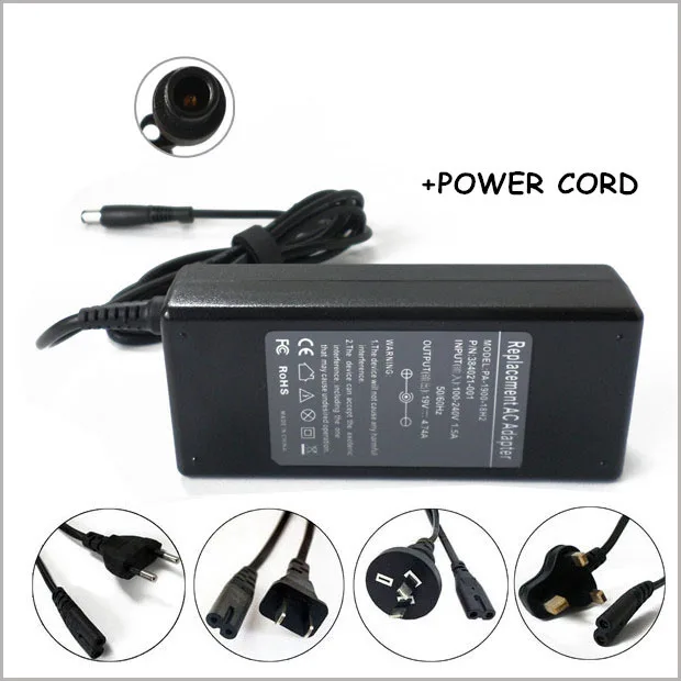90W 19V 4.74A адаптер переменного тока зарядное устройство для ноутбука HP Omni 100-5050