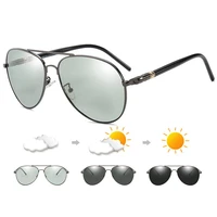 2019 photochromic sunglasses men polarized sunglesses driving chameleon sun glasses change color men sunglasses rb209 design