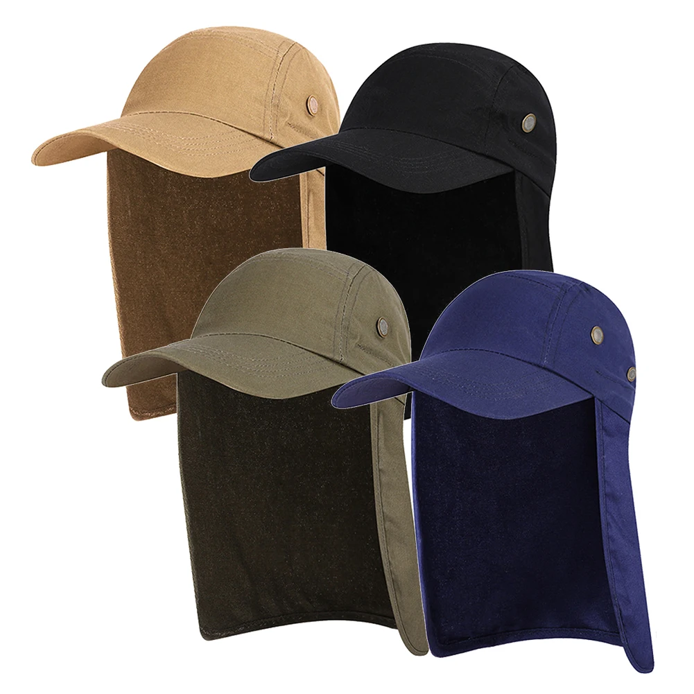 Кепка Складная с широкими полями и защитой от УФ-лучей | Аксессуары для одежды