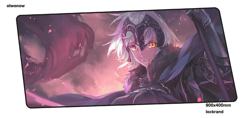 Коврик Fate для мыши, компьютера, геймера, мальчика, подарок, коврик для мыши 900x400x3 мм, коврик для мыши, подставка для запястья, коврик для мыши, эргономичный гаджет, офисный стол, коврики - Цвет: Size 900x400x3mm