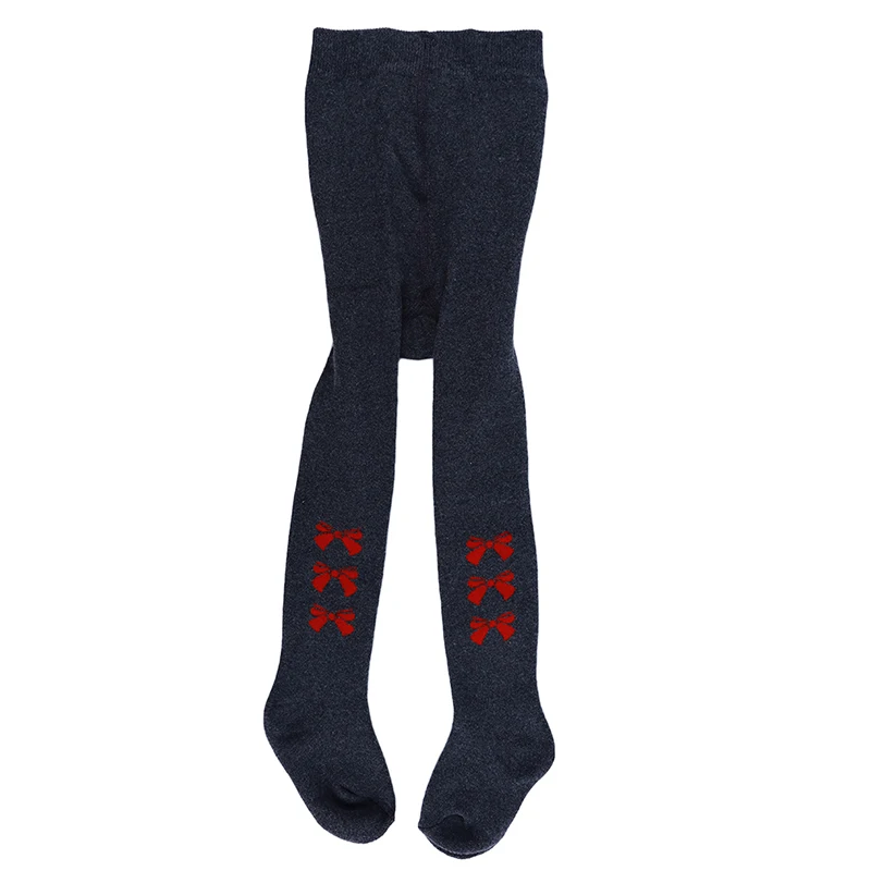 Утепленные детские теплые леггинсы модные корейские милые махровые колготки с