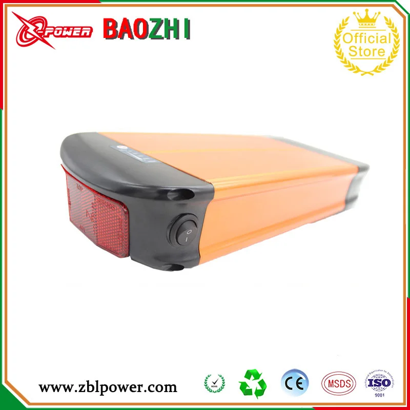 Мощный 36 В 1000 Вт Электрический Велосипед Задняя Стойка Батареи Батарея 13.6Ah