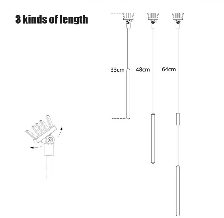 Удаление водорослей Очищающая щетка для стирания водяное растение аквариума