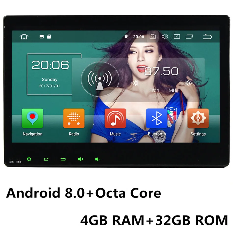 Android 8.0 x 32GB 10," ips Octa Core 4G wifi Android 8,1 4G B оперативная память 6 4G B rom автомобильный dvd-плеер стерео радио gps ГЛОНАСС для Honda вариабельности сердечного ритма Vezel 2013 - Цвет: Android 8.0 x 32GB