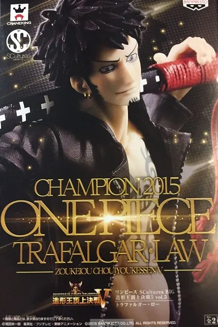 PrettyAngel- BANPRESTO SCultures BIG Zoukeiou 5 Vol.5 цельная Коллекция фигурка-Трафальгар Ло