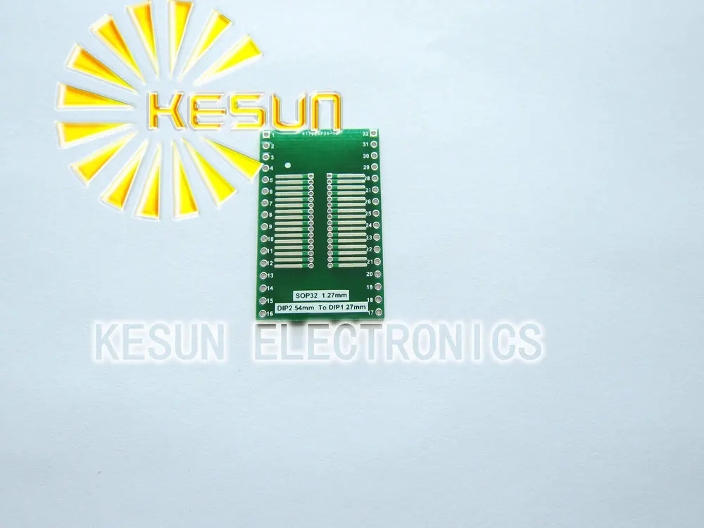 10 шт. SOP32 поворотный DIP32 32 32pin DIP 1 27 мм 2 54 IC адаптер гнездо/адаптер пластина разъем