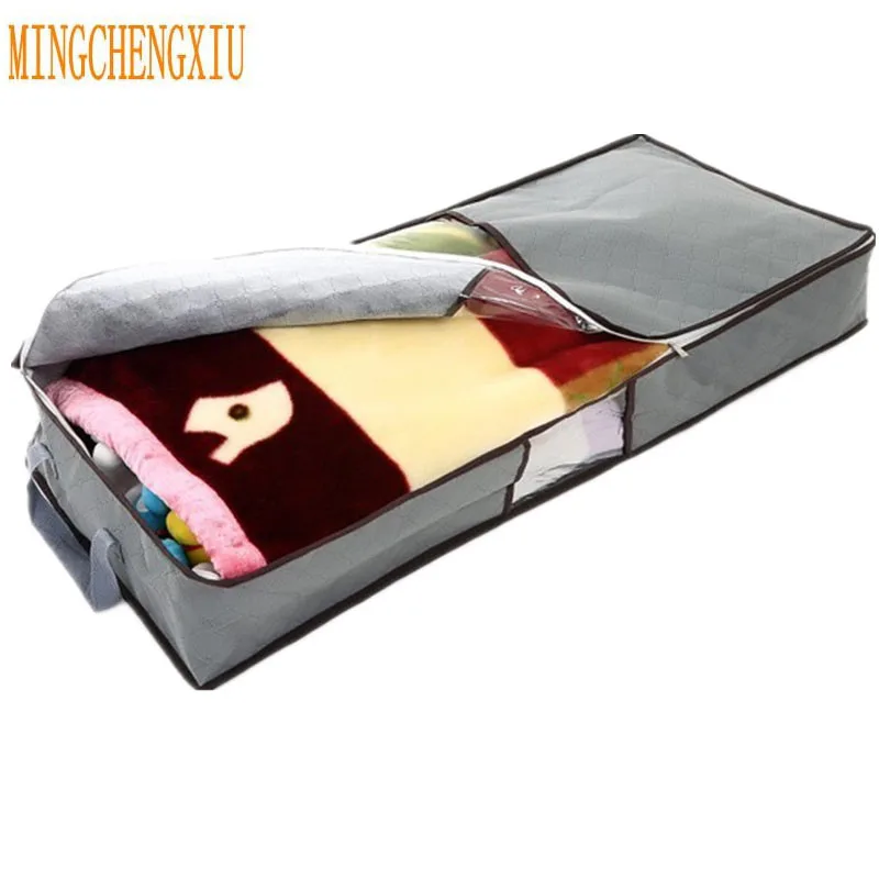 70 л нетканый семейный органайзер для хранения одеял и покрывал разделения одежды